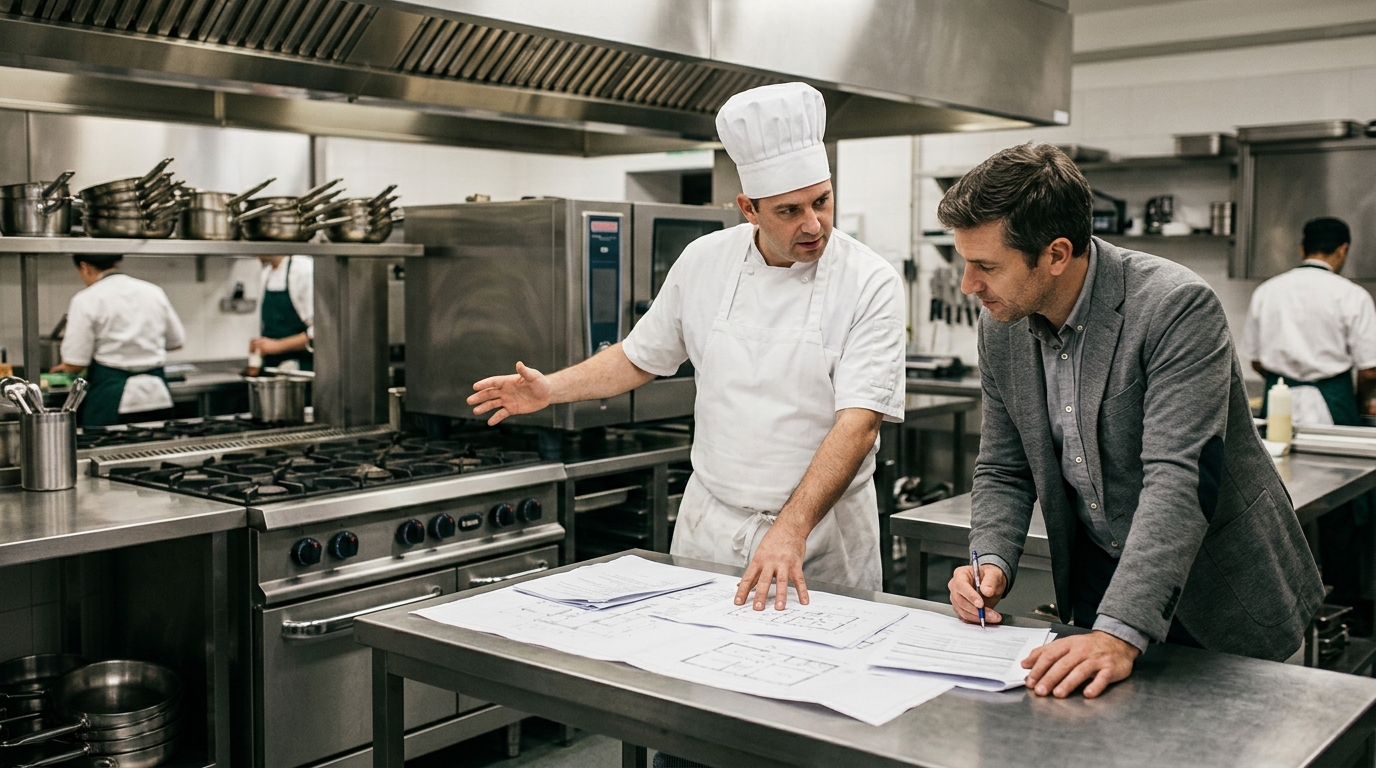 Illustration: Commercial Kitchen Equipment Financing for Good Credit 2026