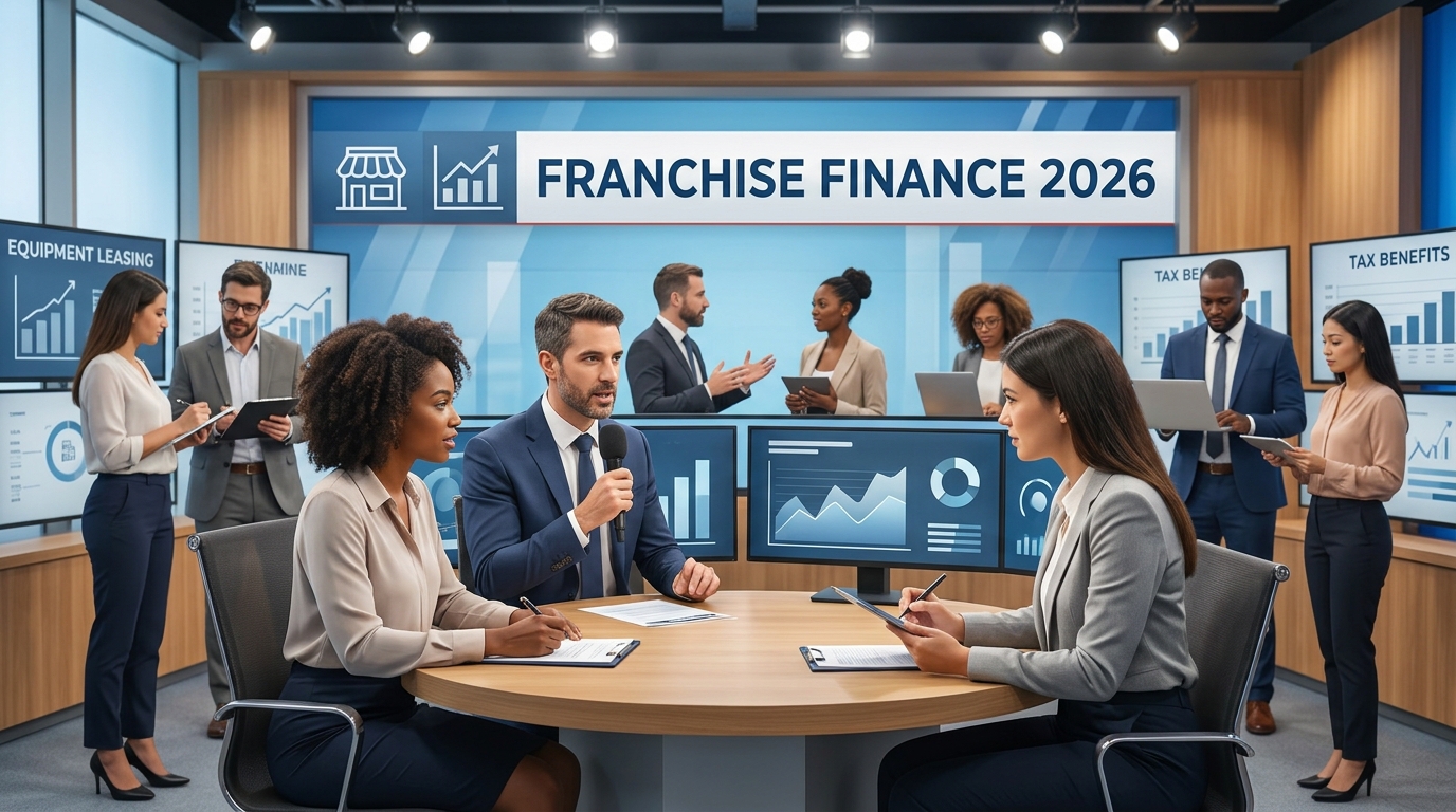 Illustration: Tax Benefits of Equipment Leasing vs. Buying: 2026 Guide for Franchise Owners